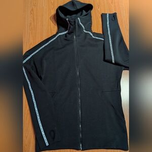 Parasuco Charcoal Hoodie with Silver Logo Accents